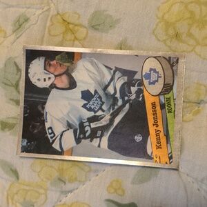 10 for $20 Toronto Maple Leafs Rookie NHL Hockey Sticker Kenny Jonsson #306 1995